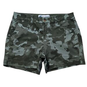 Old Navy Green Camouflage Shorts